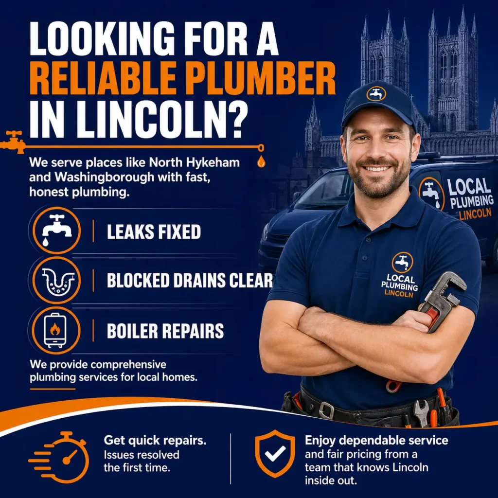 Reliable plumbers in Lincoln NE fixing leaks clearing blocked drains and providing boiler repairs for homes and businesses across Lincoln, Nebraska